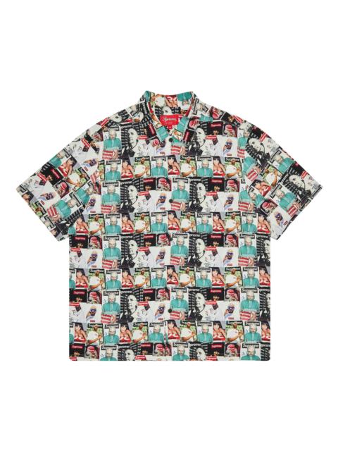 Supreme Magazine Short-Sleeve Shirt 'Multicolor'