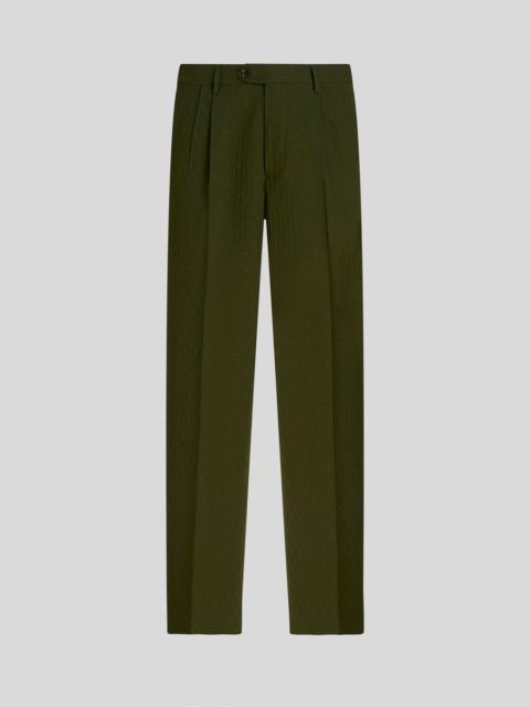 JACQUARD TROUSERS