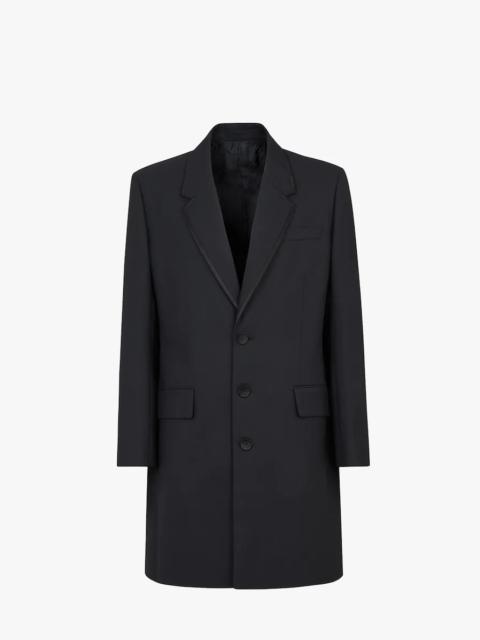 FENDI Black wool coat