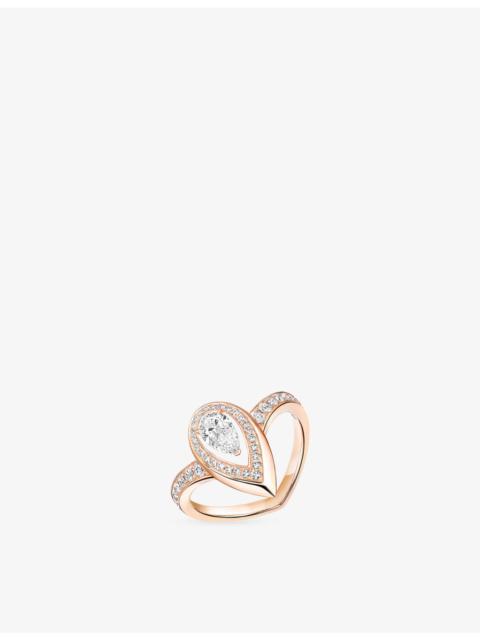 MESSIKA Fiery 0.30ct 18ct Gold And 0.63ct Diamond Ring