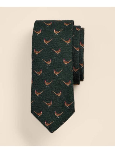 Brooks Brothers Wool Pheasant Tie