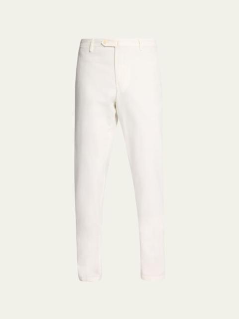 Loro Piana Men's Slim Sport Cotton Dyed Trousers