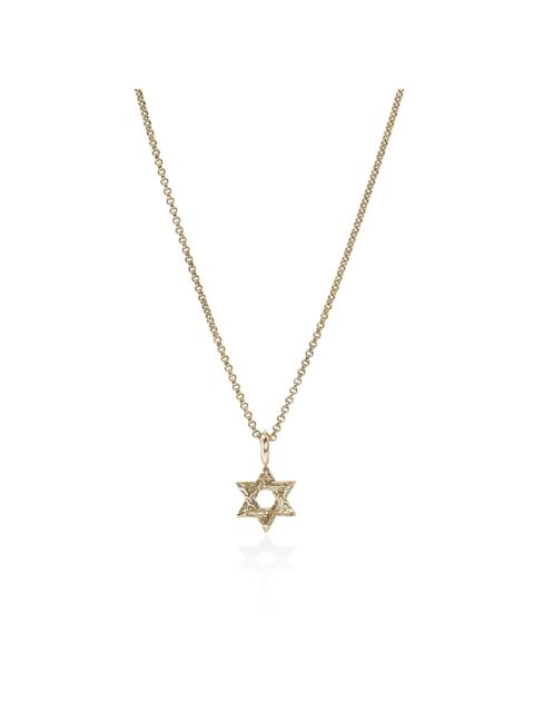 JOHN HARDY JH Essential Star of David Necklace, Gold