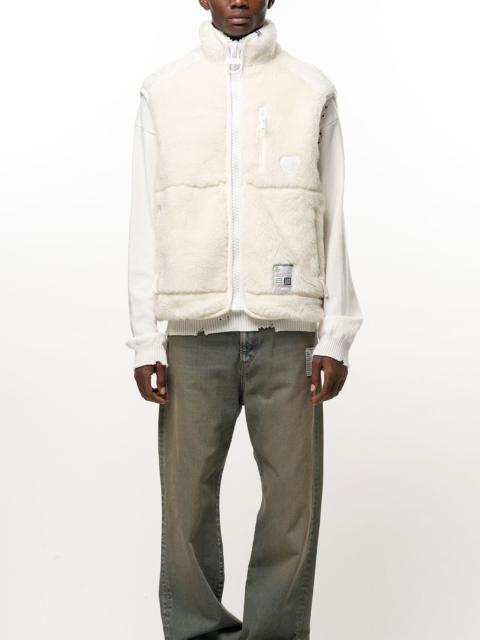Maison MIHARAYASUHIRO Wide Back Boa Vest