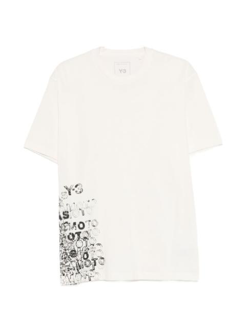Y-3 print T-shirt