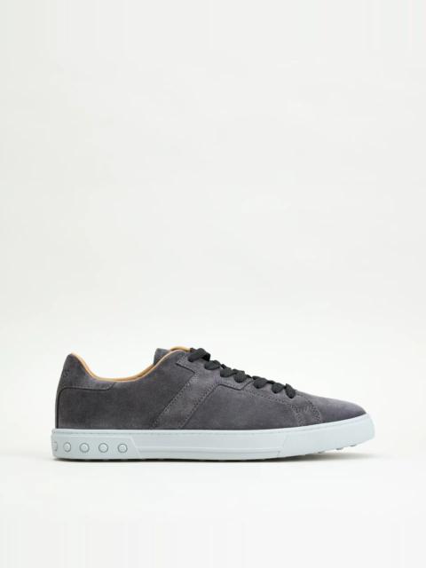 SNEAKERS IN SUEDE - GREY