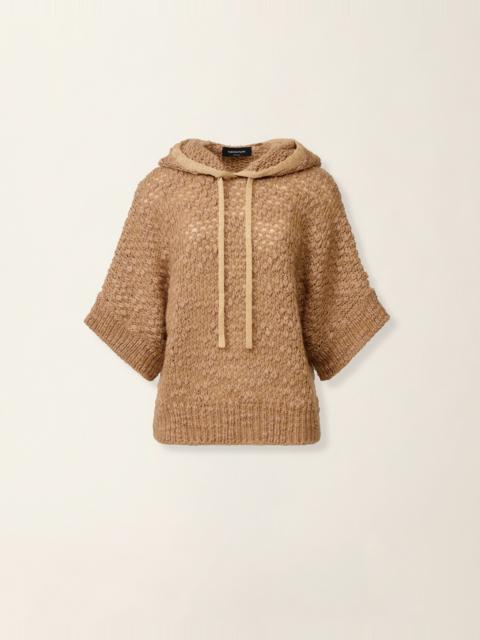 FABIANA FILIPPI Bouclé and sequin cape