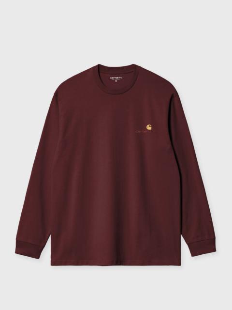 Carhartt WIP L/S American Script Tee