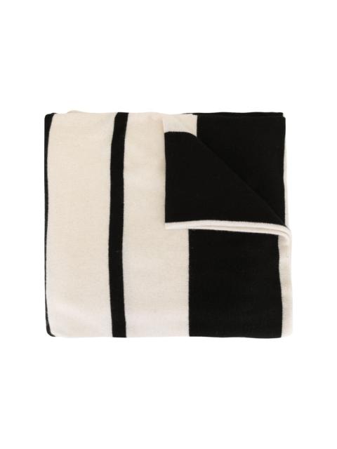 JAMES PERSE striped knit scarf