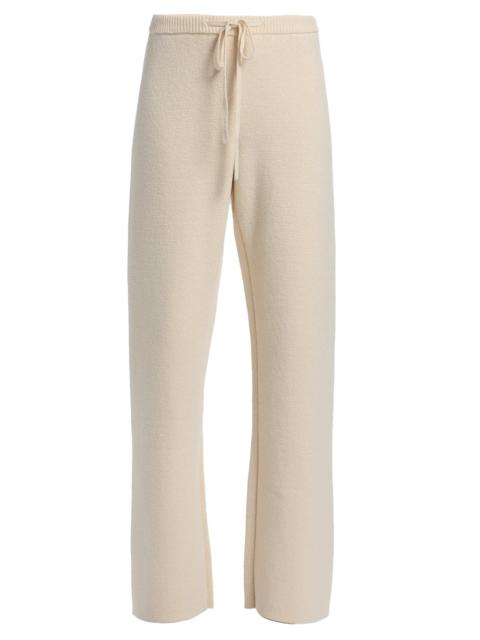 The Elder Statesman Women's Nora Lite Cotton Lounge Pants - Natural