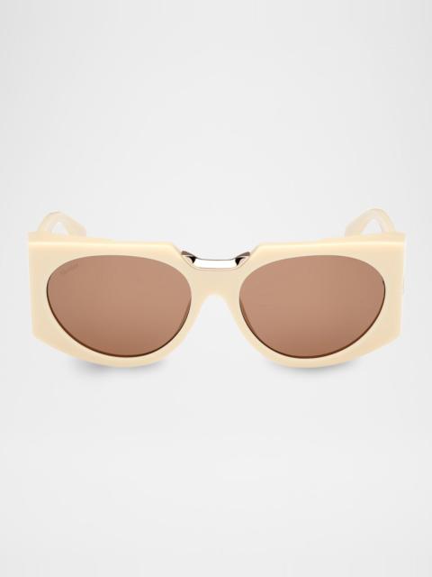 Max Mara Spark 5 Acetate Round Sunglasses