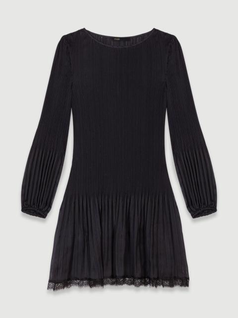 maje Short pleated dress