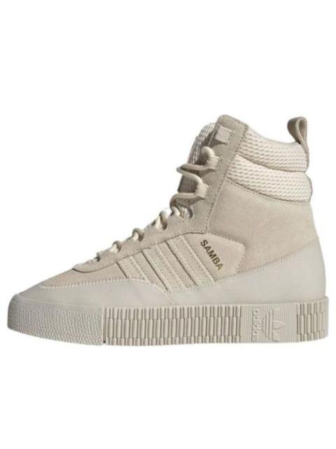 adidas (WMNS) adidas Samba Boots 'Wonder White' GX3135