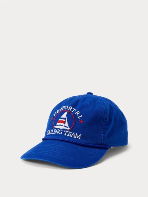 Polo Ralph Lauren Embroidered Canvas Ball Cap