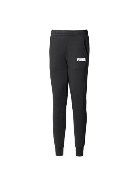 PUMA PUMA Essentials Logo Pants 'Black' 855231-01