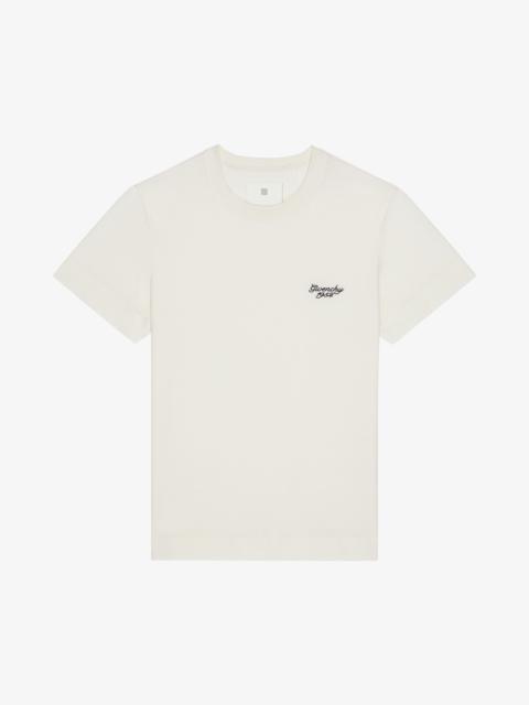 Givenchy GIVENCHY 1952 SLIM FIT T-SHIRT IN COTTON
