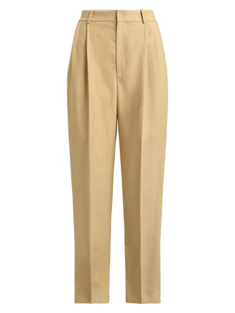 Polo Ralph Lauren Women's Pleated Tapered Pants - Dune Tan