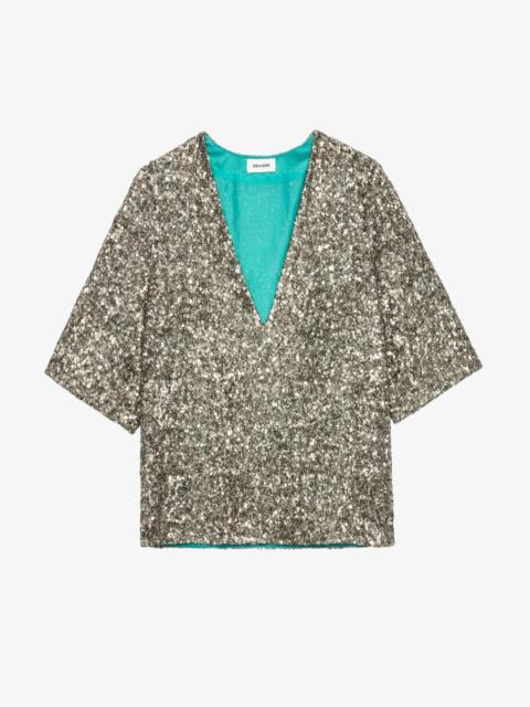 Tytane Sequin Blouse