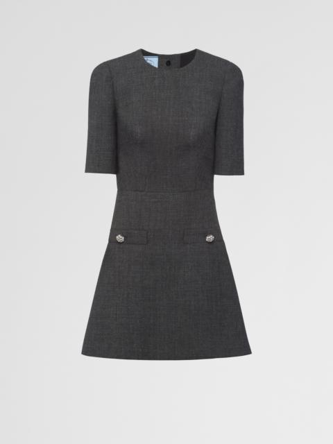 Prada Wool mini-dress