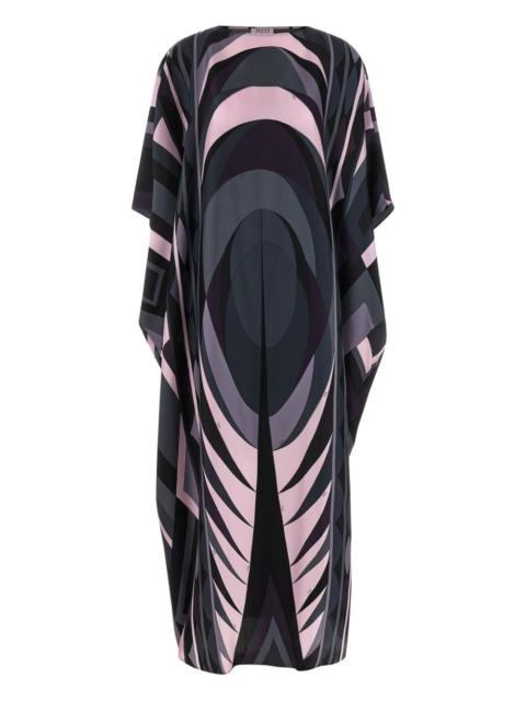 Iride print maxi kaftan
