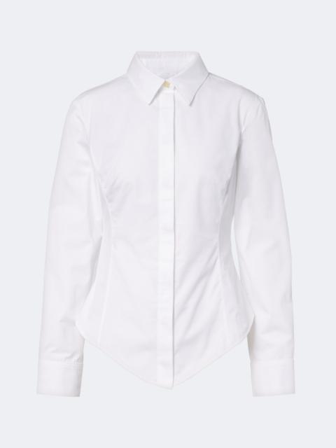 JACQUEMUS Triangle cotton poplin shirt