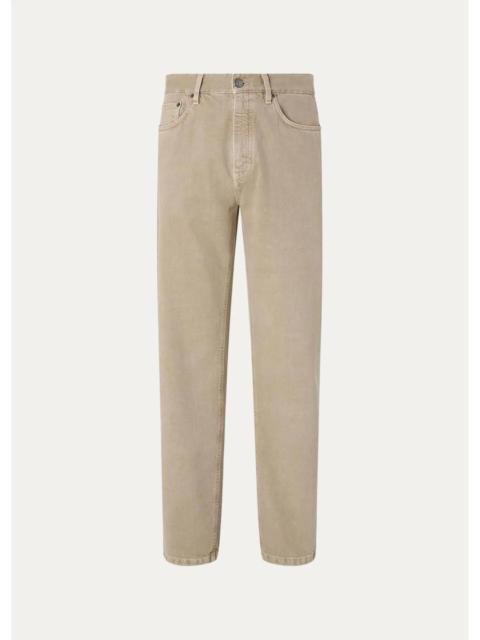 ZEGNA Men's City Straight Fit Five-Pocket Pants
