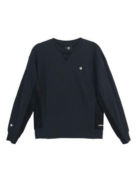 Converse Converse Star Crewneck Sweatshirt 'Black' 10023518-A02