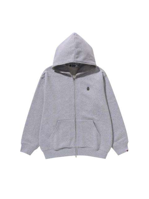 BAPE Metal One Point Full Zip Hoodie 'Grey'