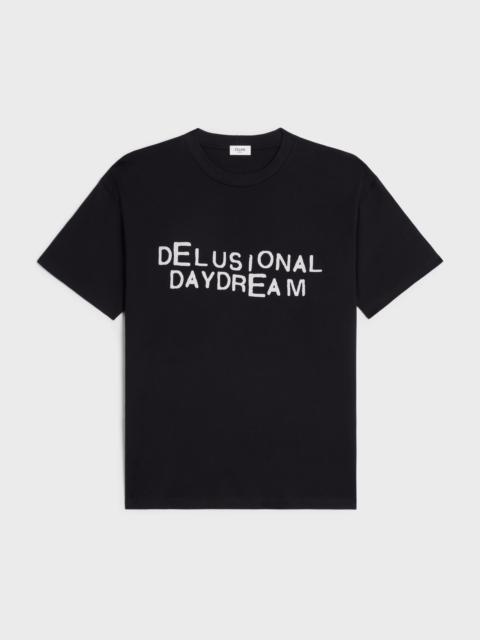 CELINE DELUSIONAL DAYDREAM t-shirt in cotton
