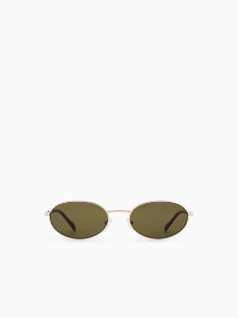 EMPORIO ARMANI UNISEX OVAL SUNGLASSES