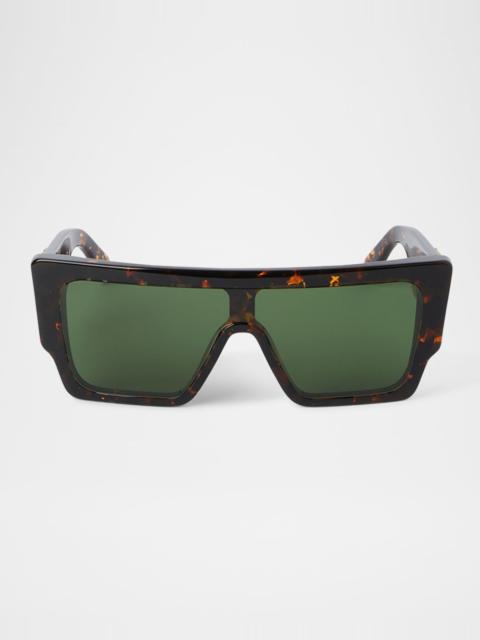 Off-White Men's Marion Acetate Shield Sunglasses