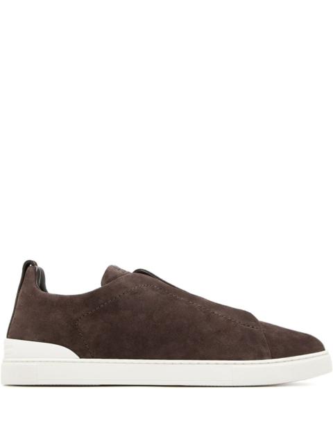 ZEGNA Leather sneakers