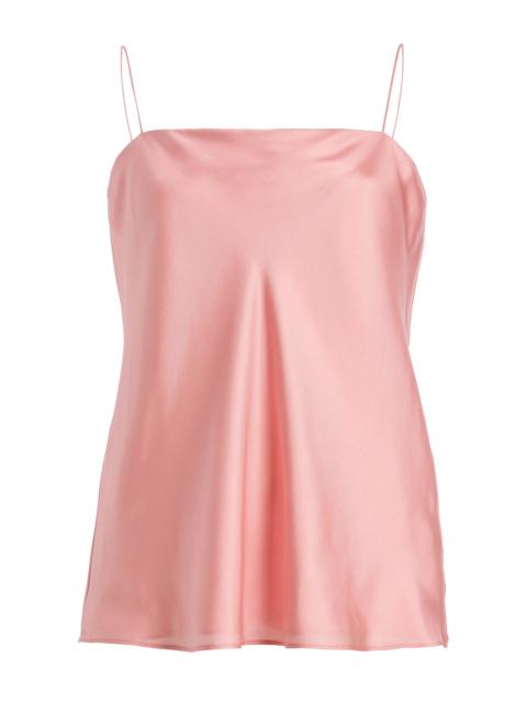 Another Tomorrow Camisole Silk Top pink