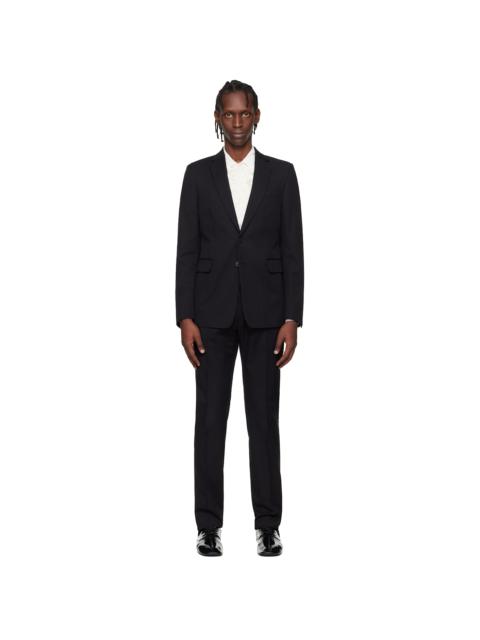 Dries Van Noten Black Single-Breasted Suit