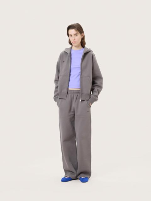 PANGAIA Womens Heavyweight Straight Leg Track Pants - Slate Escape