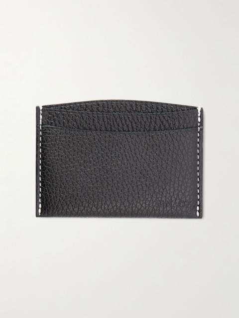 NN07 Kard 90023 Full-Grain Leather Cardholder Black