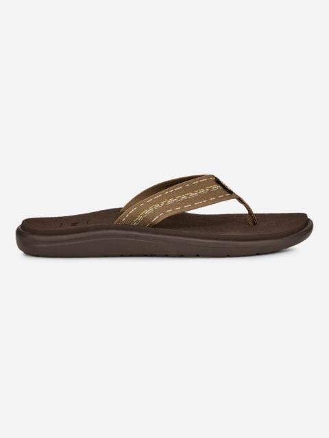 Teva Men's Voya Flip-Flop Sandals in Road Race Breen