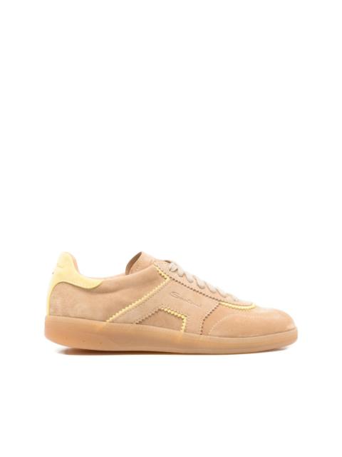 Santoni suede sneakers