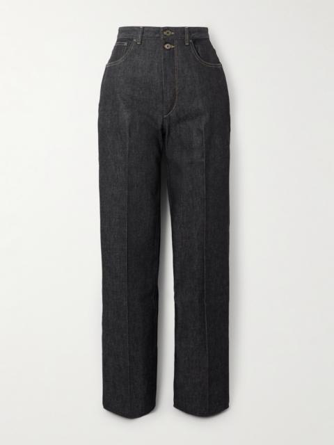 Lemaire High-rise Straight-leg Organic Jeans