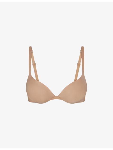 SKIMS Ultimate tear-drop stretch-woven push-up bra