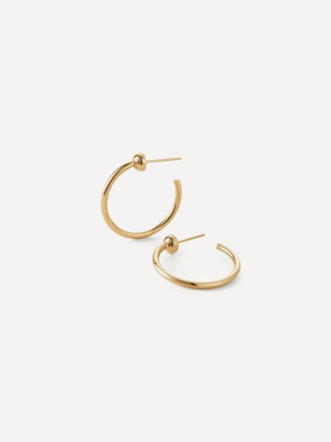 JENNY BIRD 14ct Gold Plated Steel Mini Icon Hoops