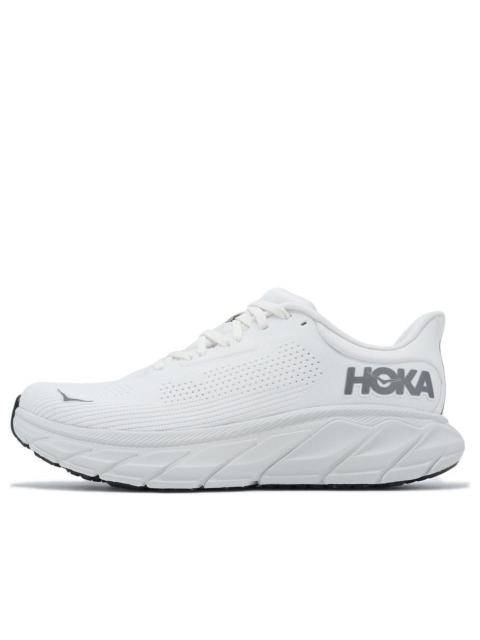 HOKA HOKA ONE ONE Arahi 7 2E Wide 'Blanc De Blanc Steel Wool' 1147870-BDBSW
