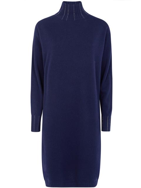 FABIANA FILIPPI Dress Turtle Neck "Platinum"