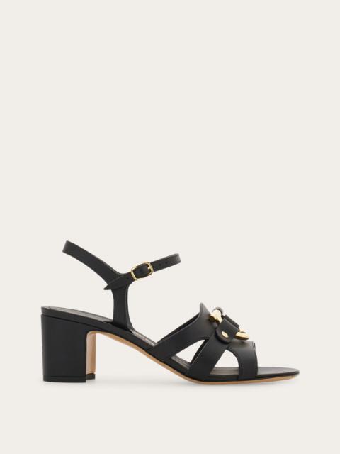 FERRAGAMO Gancini ornament sandal