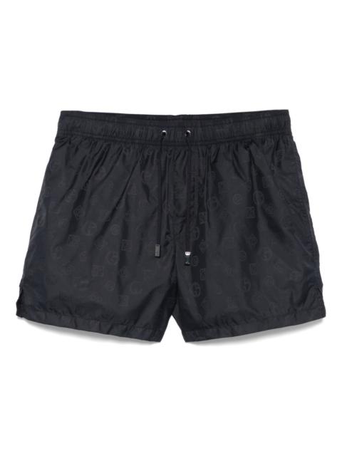 GIORGIO ARMANI tonal-logo swim shorts