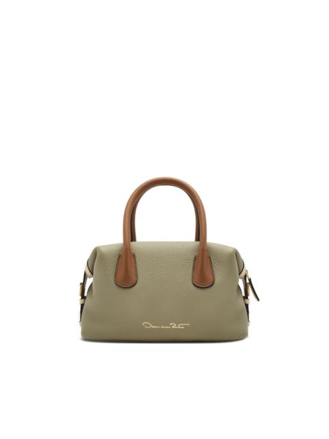 Oscar de la Renta logo-print tote bag