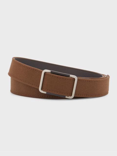 Loro Piana Men's Saddle Belt
