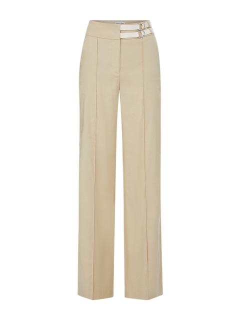 VERONICA BEARD CRUZ STRETCH-LINEN PANTS
