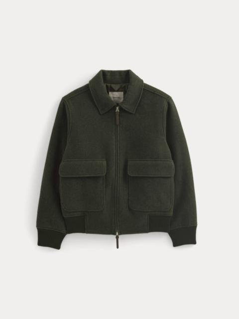 EVERLANE REWOOL FLIGHT JACKET
