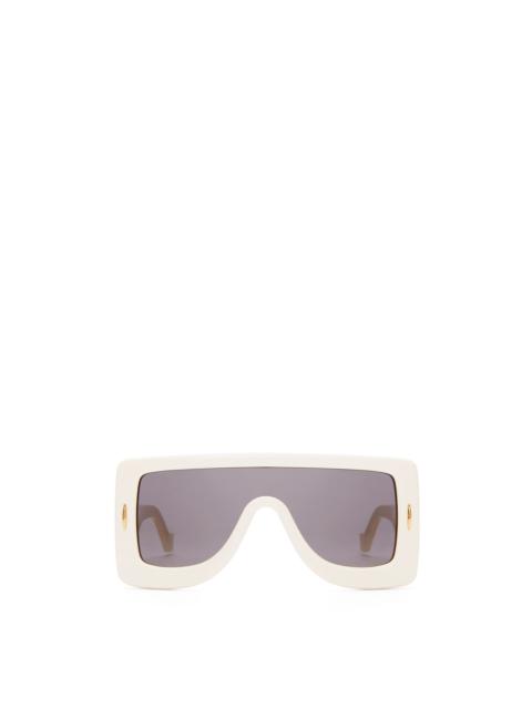 Anagram mask sunglasses in acetate